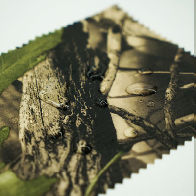 0.13mm Ripstop PU Camouflage Waterproof Fabric 100% Nylon Durable