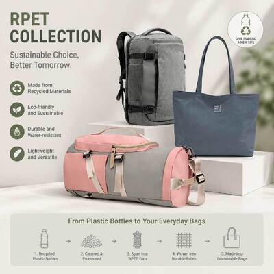 300D rPET Cationic Two-Tone Oxford Fabric | Recycled Polyester | Wholesale B2B
