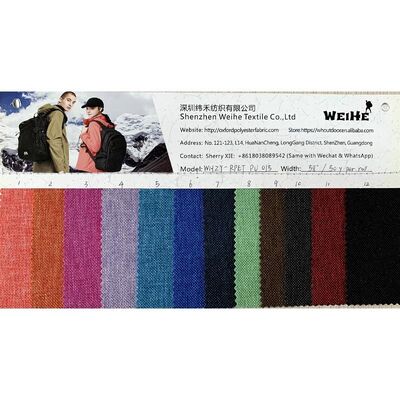 rPET Medium Brushed Oxford Fabric | 180gsm Recycled Polyester | Wholesale B2B