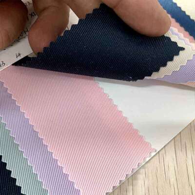 420D rPET Twill Oxford Fabric | Washed Finish Recycled Polyester | Wholesale Supplier