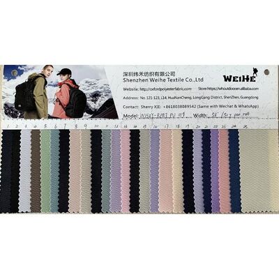 420D rPET Twill Oxford Fabric | Washed Finish Recycled Polyester | Wholesale Supplier