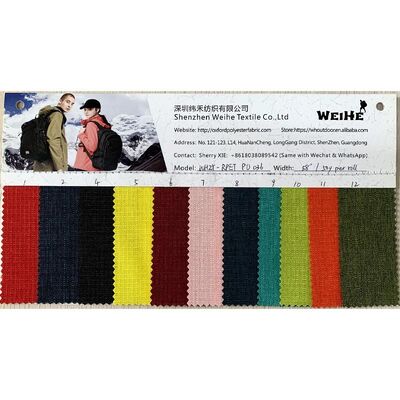 300D rPET Cationic Two-Tone Oxford Fabric | Recycled Polyester | Wholesale B2B